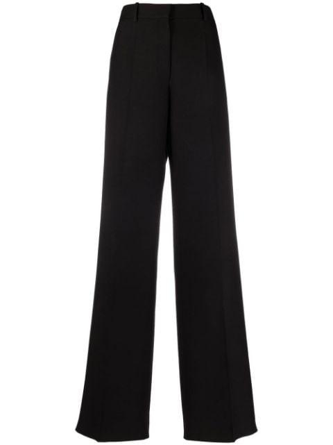 high-waisted wide-leg trousers by VALENTINO