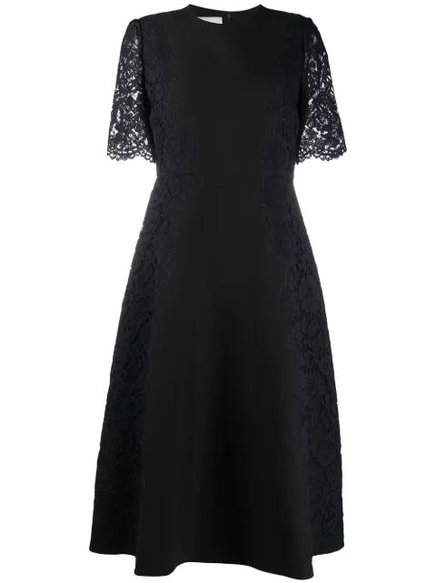 lace sleeve dress by VALENTINO