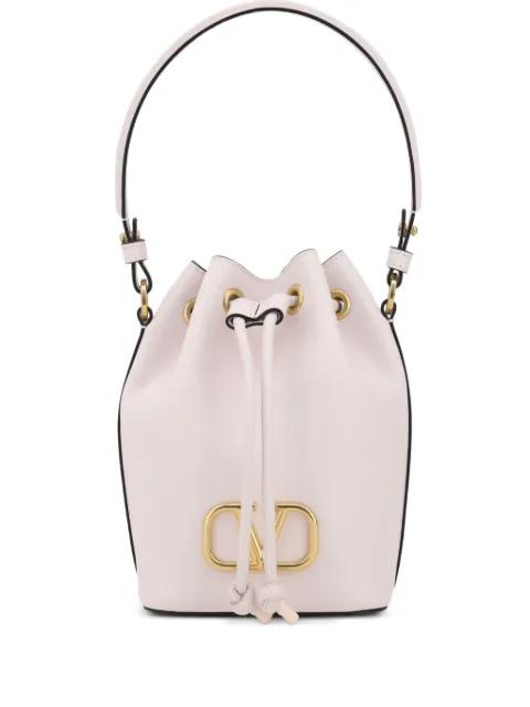 leather bucket bag by VALENTINO