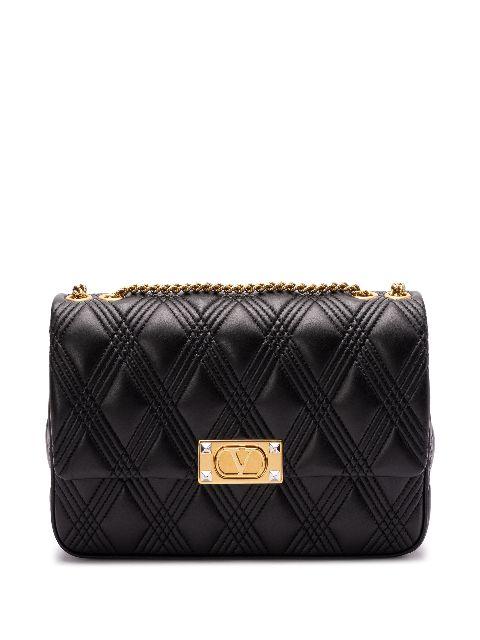 leather shoulder bag by VALENTINO