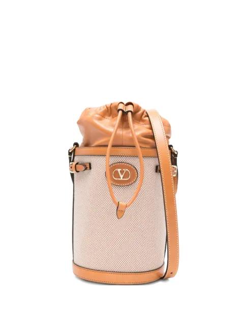 logo-detail bucket bag by VALENTINO