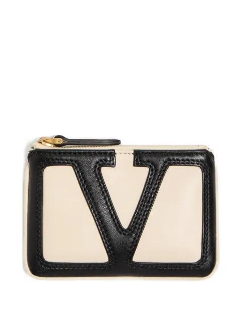 logo-detail wallet by VALENTINO