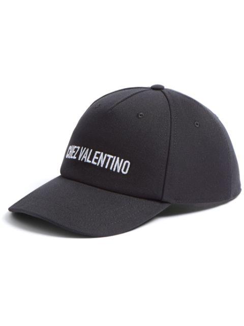 logo-embroidery adjustable-strap baseball cap by VALENTINO