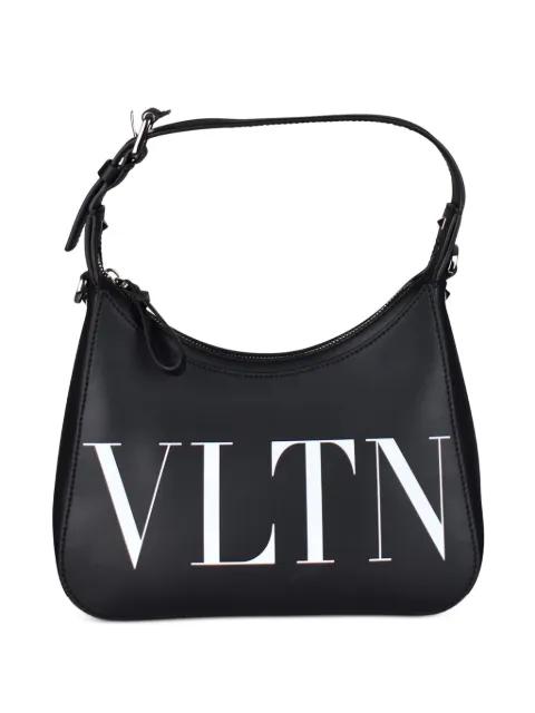 logo leather shoulder bag by VALENTINO