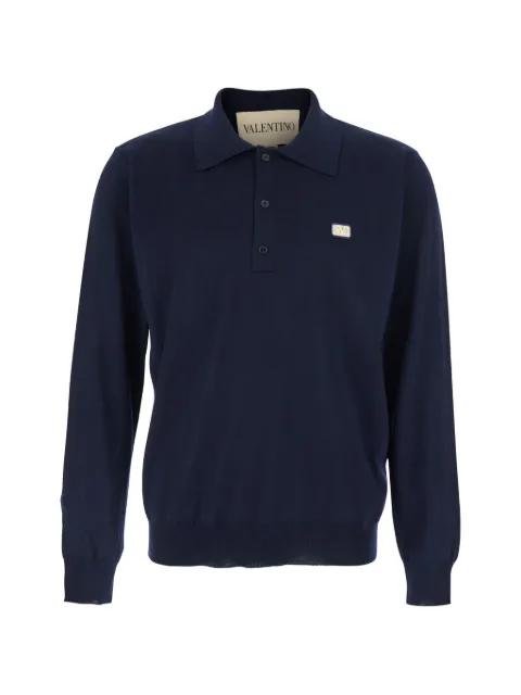 logo-plaque polo shirt by VALENTINO