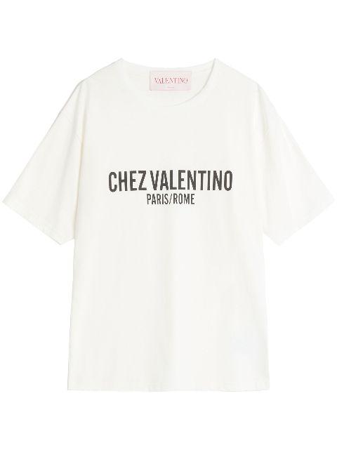 logo-print T-shirt by VALENTINO
