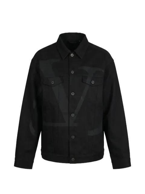 logo-print jacket by VALENTINO