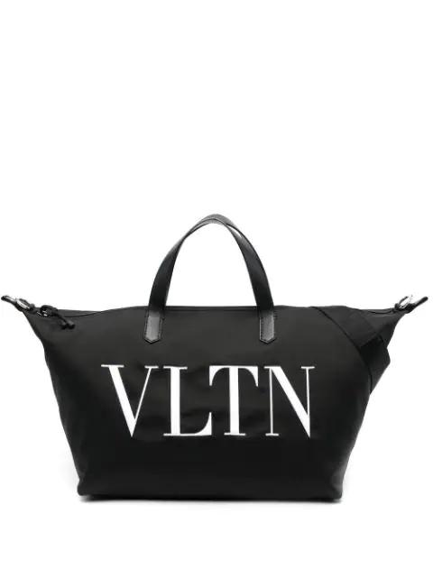 logo-print tote bag by VALENTINO