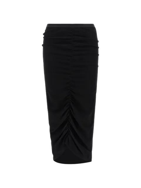 logo-waistband  midi skirt by VALENTINO