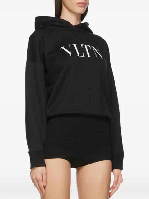 long -leeve hoodied bodysuit by VALENTINO