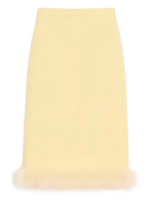 midi Crepe Couture skirt by VALENTINO