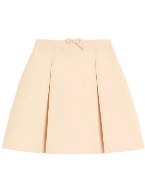 mini Crepe Couture skirt by VALENTINO