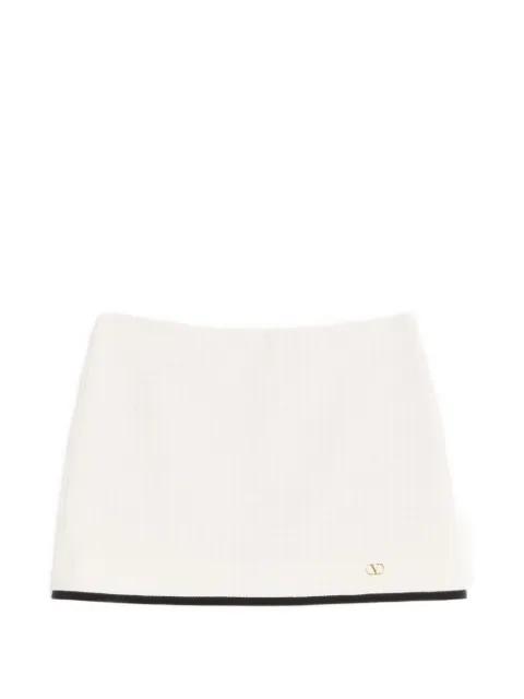 mini skirt in cotton tweed Canestrello by VALENTINO
