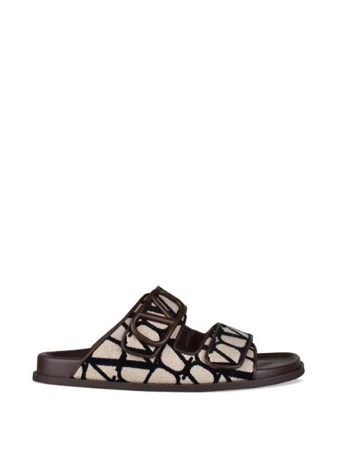 monogram-logo sandals by VALENTINO