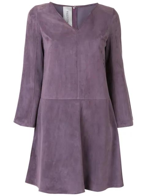 panelled flared dress by VALENTINO