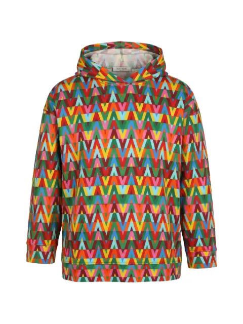 patterned hoodie by VALENTINO