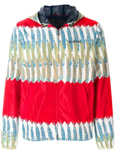 patterned zipped jacket by VALENTINO