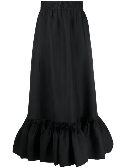 peplum hem skirt by VALENTINO