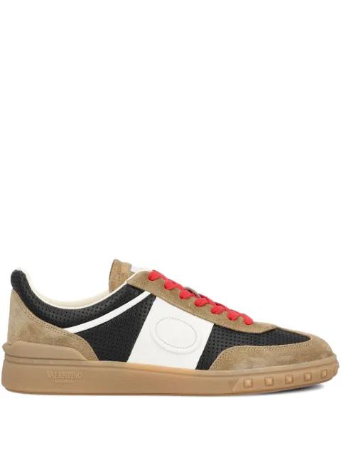 perforated leather sneakers by VALENTINO