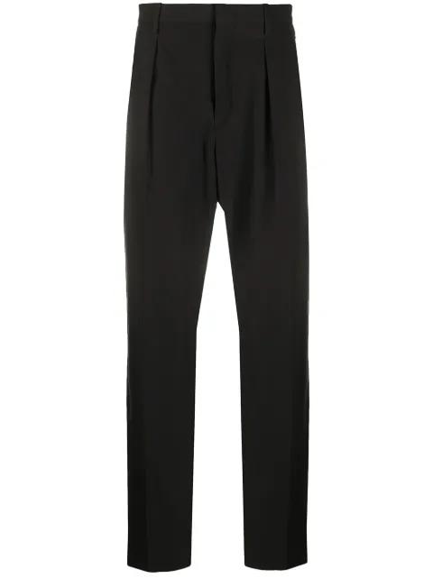 pleated detail trousers by VALENTINO