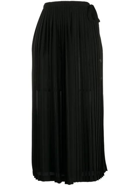 pleated midi skirt by VALENTINO