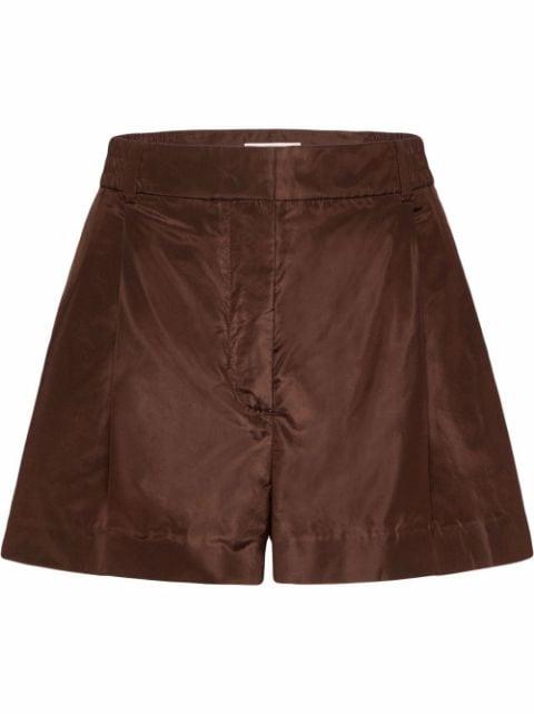 pressed-crease tailored shorts by VALENTINO