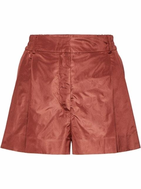 pressed-crease tailored shorts by VALENTINO