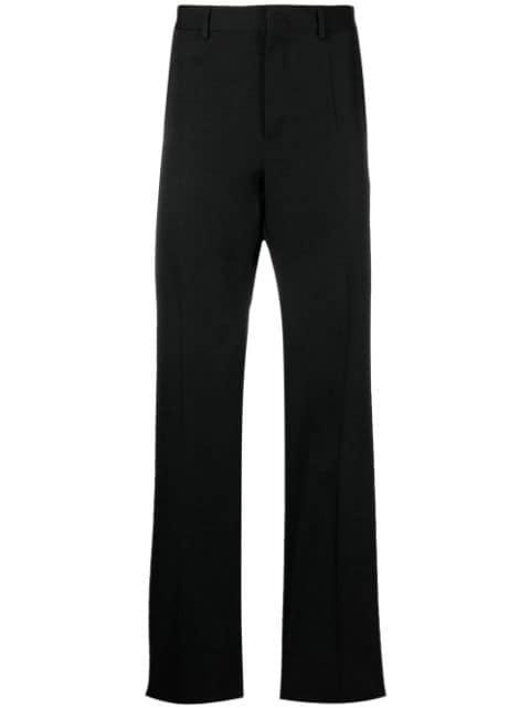 pressed-crease tailored trousers by VALENTINO