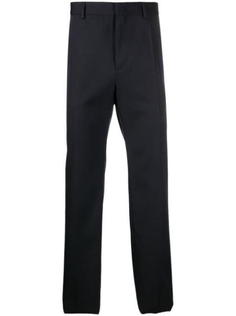 pressed-crease tailored trousers by VALENTINO