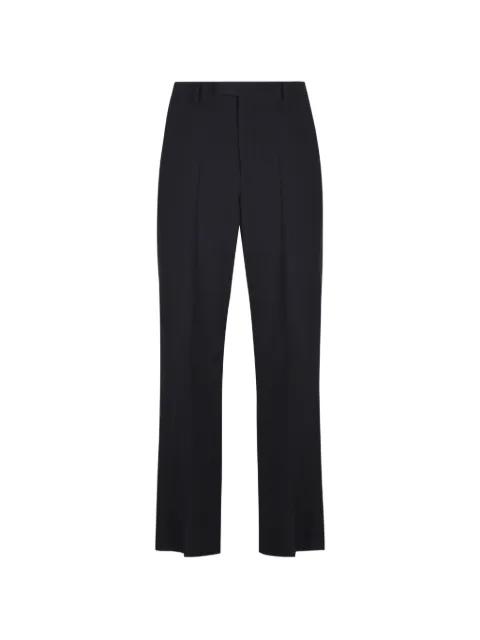 pressed-crease wool trousers by VALENTINO