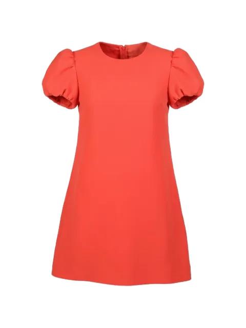 puff-sleeve mini dress by VALENTINO