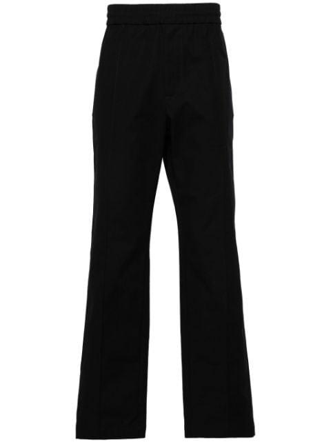 raised-seam straight-leg trousers by VALENTINO