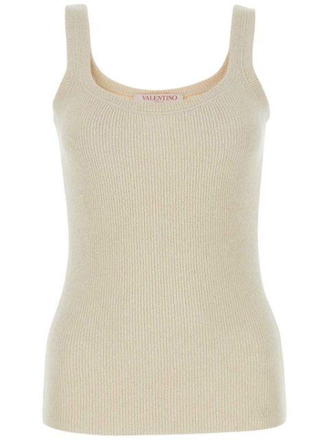 ribbed tank top by VALENTINO
