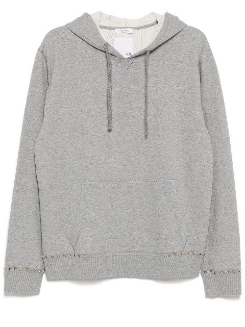rockstud detailing hoodie by VALENTINO