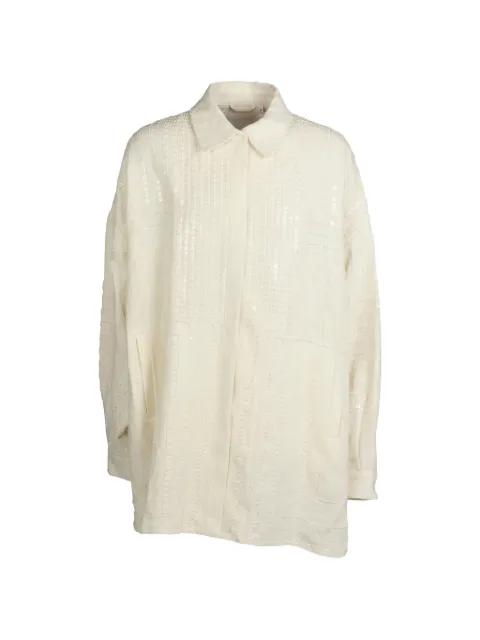 sequin-embellished shirt by VALENTINO