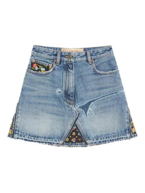 short denim skirt by VALENTINO