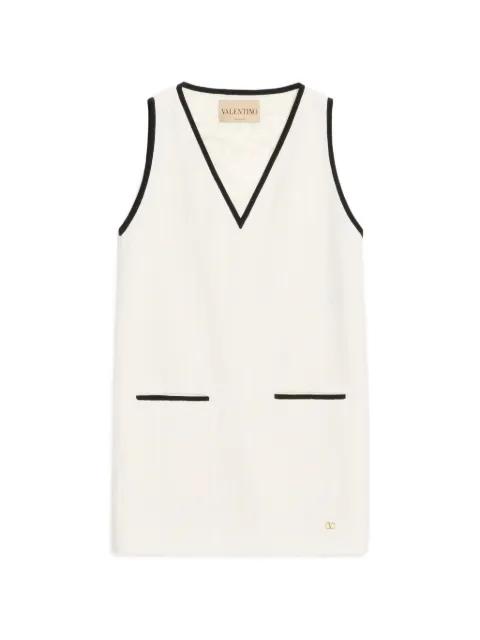 short dress in Canestrello cotton tweed by VALENTINO