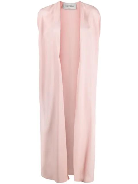 side-slit open vest by VALENTINO