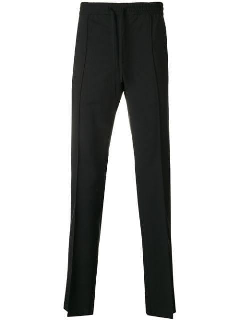 side-stripe drawstring trousers by VALENTINO