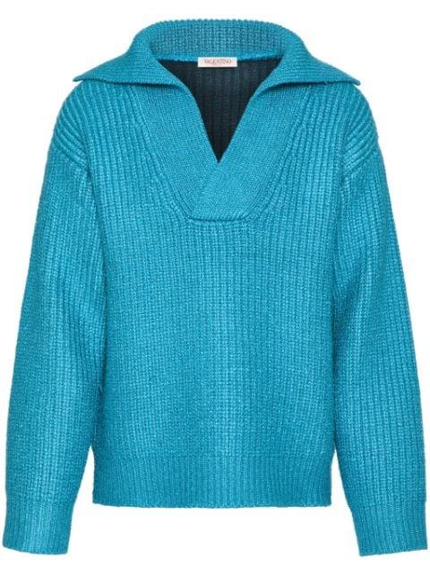 silk sweater by VALENTINO