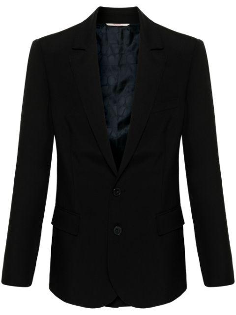 single-breasted wool blazer by VALENTINO
