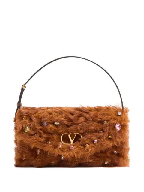 small DeVain soft shoulder bag by VALENTINO