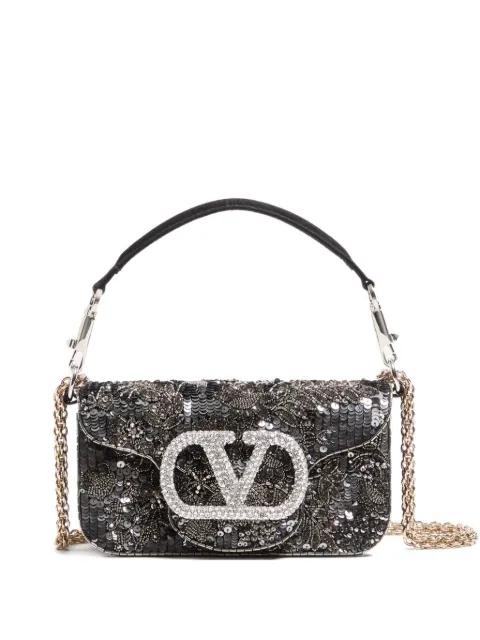 small Locò embellished shoulder bag by VALENTINO small Locò embellished shoulder bag by VALENTINO