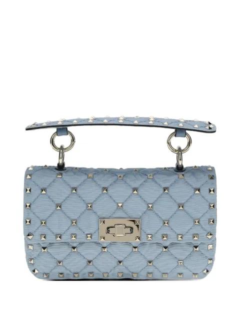 small Rockstud Spike quilted crossbody bag by VALENTINO