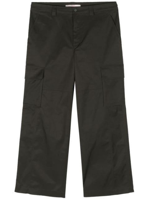 straight-leg cargo trousers by VALENTINO