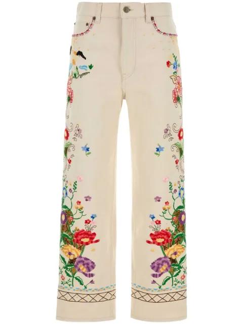 straight-leg trousers by VALENTINO
