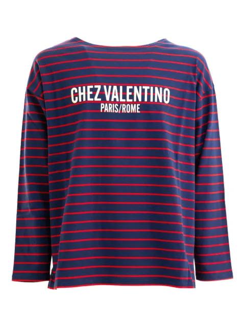 striped T-shirt by VALENTINO