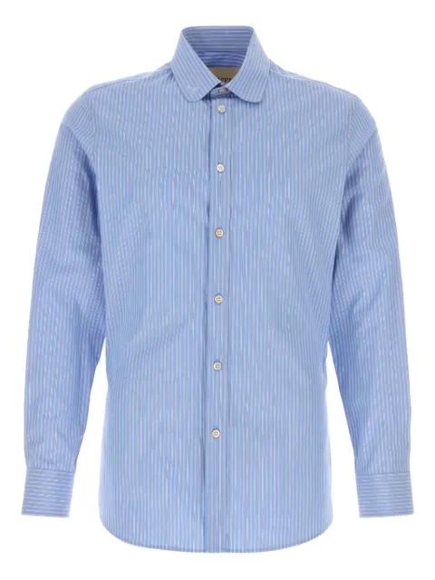 striped button-down shirt by VALENTINO