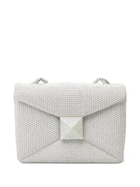 studded-embellishment shoulder bag by VALENTINO