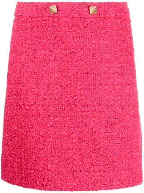 tweed mini skirt by VALENTINO